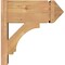 Ekena Millwork Imperial Arts & Crafts Smooth Outlooker, Western Red Cedar, 7 1/2"W x 16"D x 16"H OUT08X16X16IMP03SWR - alternate 3